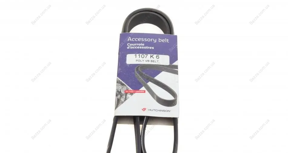 Ремень генератора hutchinson 1107 K 6