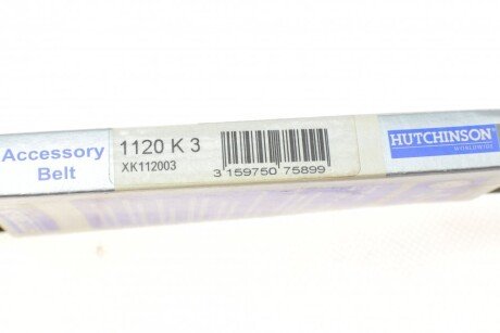 Привідний ремінь генератора hutchinson 1120K3