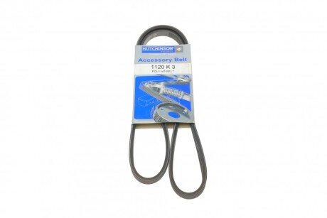 Привідний ремінь генератора hutchinson 1120K3 на Тойота Приус 20