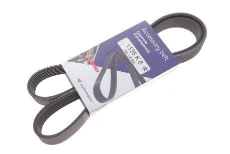 Приводной ремень генератора hutchinson 1125K6