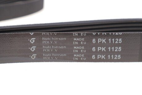 Приводной ремень генератора hutchinson 1125K6
