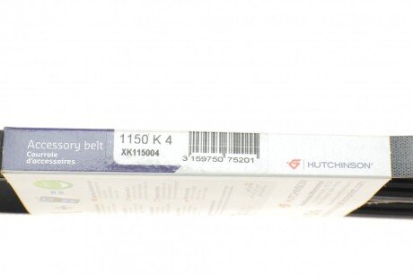 Приводной ремень генератора hutchinson 1150K4