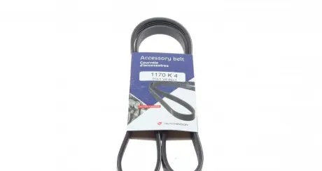 Ремень генератора hutchinson 1170K4 Тойота Королла е120