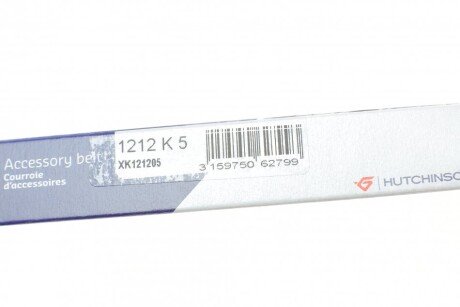 Привідний ремінь генератора hutchinson 1212K5