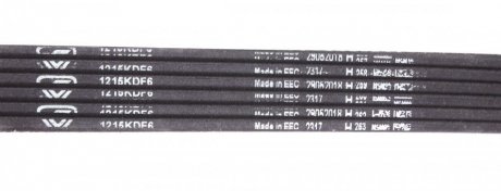 Приводной ремень генератора hutchinson 1215KDF6