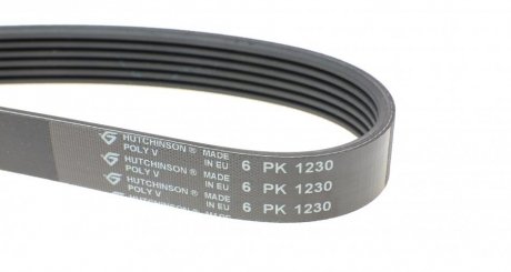 Привідний ремінь генератора hutchinson 1230K6