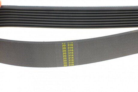 Привідний ремінь генератора hutchinson 1230K8