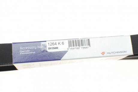 Привідний ремінь генератора hutchinson 1264K6