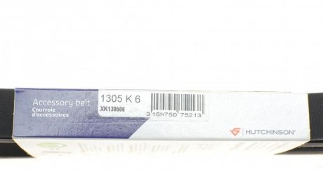Привідний ремінь генератора hutchinson 1305K6
