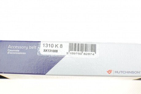 Привідний ремінь генератора hutchinson 1310K8