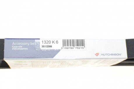 Приводной ремень генератора hutchinson 1320K6