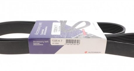 Привідний ремінь генератора hutchinson 1335K7