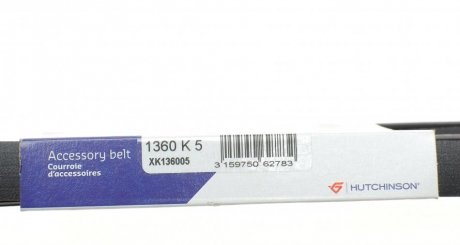 Привідний ремінь генератора hutchinson 1360K5