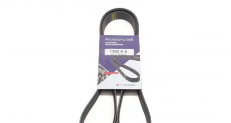Ремень генератора hutchinson 1360 K 6