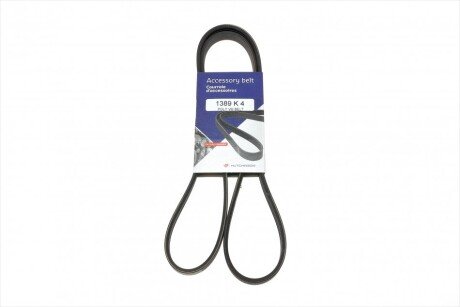 Привідний ремінь генератора hutchinson 1389K4 на Тойота Ленд крузер 200