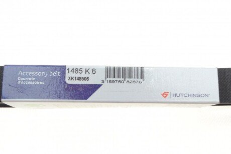 Привідний ремінь генератора hutchinson 1485K6