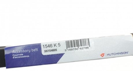 Привідний ремінь генератора hutchinson 1546K5