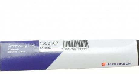 Привідний ремінь генератора hutchinson 1550K7