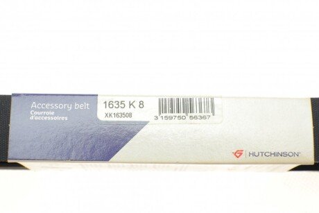 Привідний ремінь генератора hutchinson 1635K8