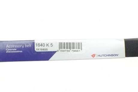 Привідний ремінь генератора hutchinson 1640K5