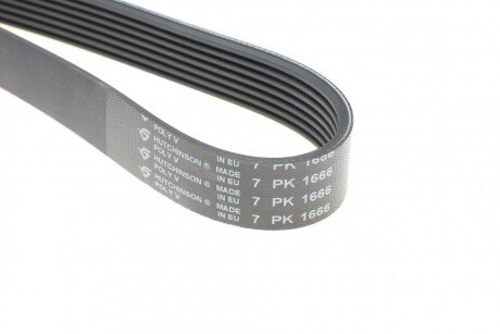 Привідний ремінь генератора hutchinson 1666K7