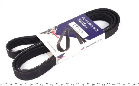 Ремень генератора hutchinson 1760 K 6