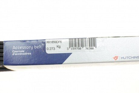 Привідний ремінь генератора hutchinson 1850KDF6