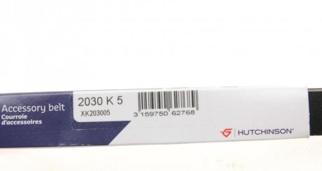 Приводной ремень генератора hutchinson 2030K5