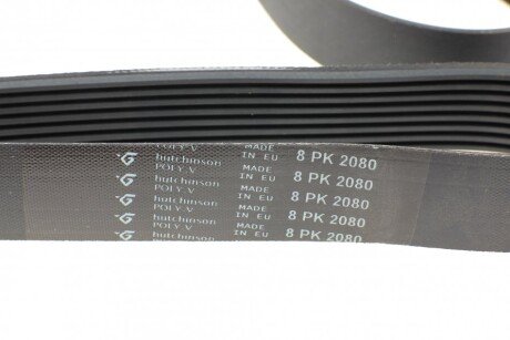 Привідний ремінь генератора hutchinson 2080K8