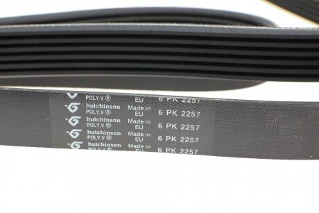 Привідний ремінь генератора hutchinson 2257K6