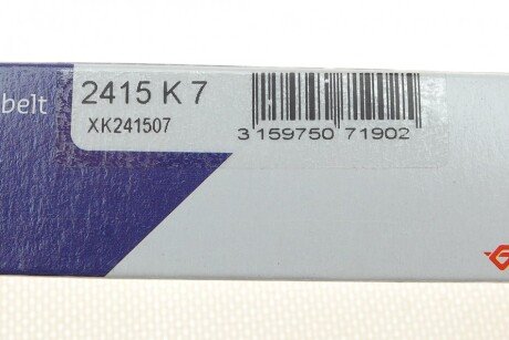 Привідний ремінь генератора hutchinson 2415K7