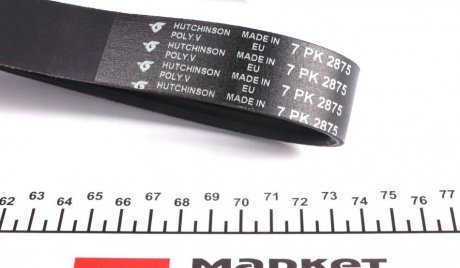 Привідний ремінь генератора hutchinson 2875K7