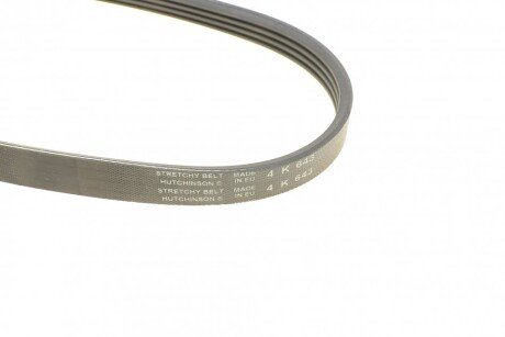 Привідний ремінь генератора hutchinson 643SK4