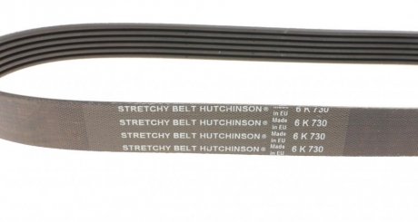 Приводной ремень генератора hutchinson 730SK6