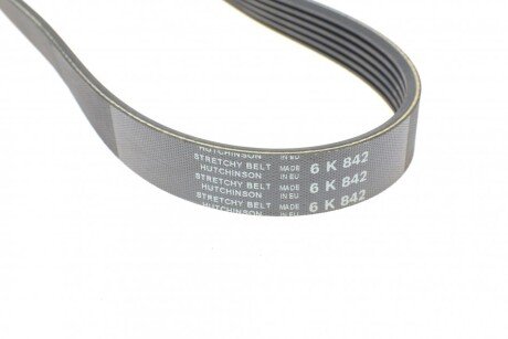 Приводной ремень генератора hutchinson 842SK6