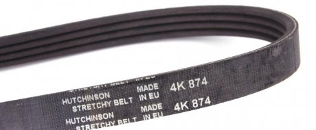 Привідний ремінь генератора hutchinson 874SK4