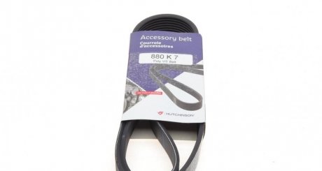 Привідний ремінь генератора hutchinson 880K7 на Рено Modus