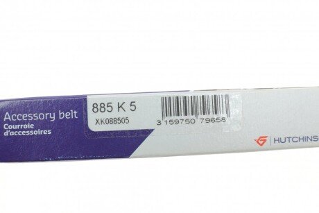 Привідний ремінь генератора hutchinson 885K5