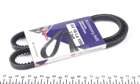 Ремень генератора hutchinson AV 10 La 1000