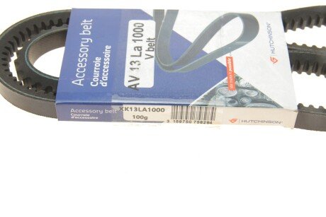 Приводной ремень генератора hutchinson AV13La1000