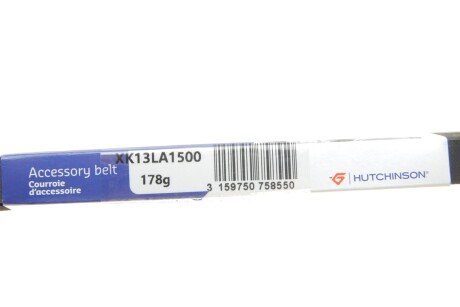 Привідний ремінь генератора hutchinson AV13La1500