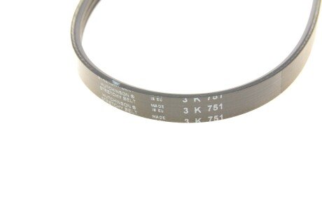 Привідний ремінь генератора hutchinson 751SK3
