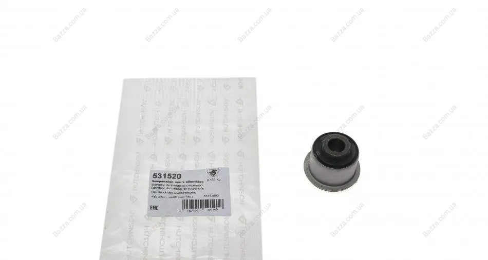 Сайлентблок переднего рычага hutchinson 531520