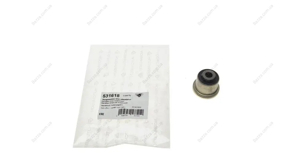 Сайлентблок переднего рычага hutchinson 531618