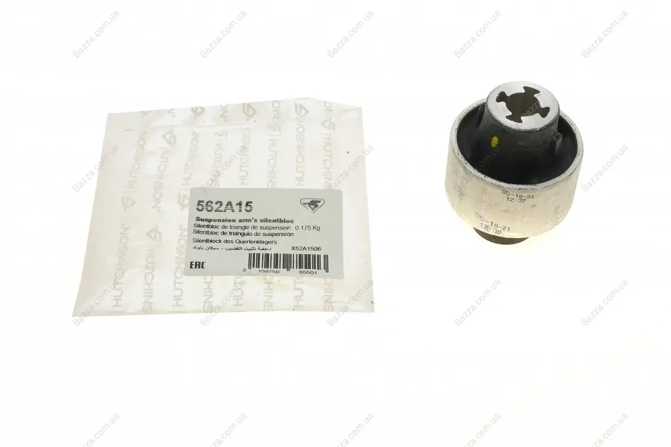 Сайлентблок переднего рычага hutchinson 562A15