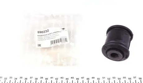 Сайлентблок переднего рычага hutchinson 590232