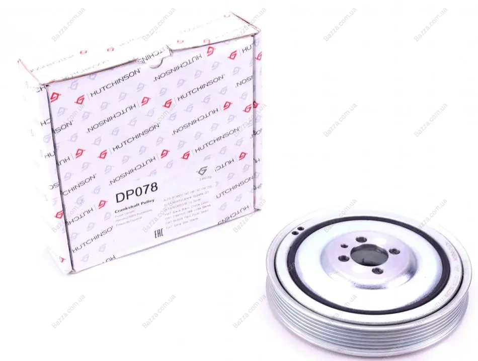 Шкив коленвала Hutchinson DP078S (фото 1)