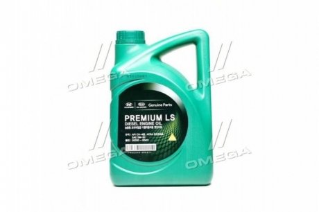 Смазка "Premium LS Diesel 5W-30" API CH-4 4L hyundai/KIA 05200-00411