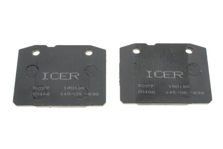 Комплект гальмівних колодок (дискових) icer 180155