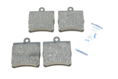 Комплект гальмівних колодок (дискових) icer 181311396